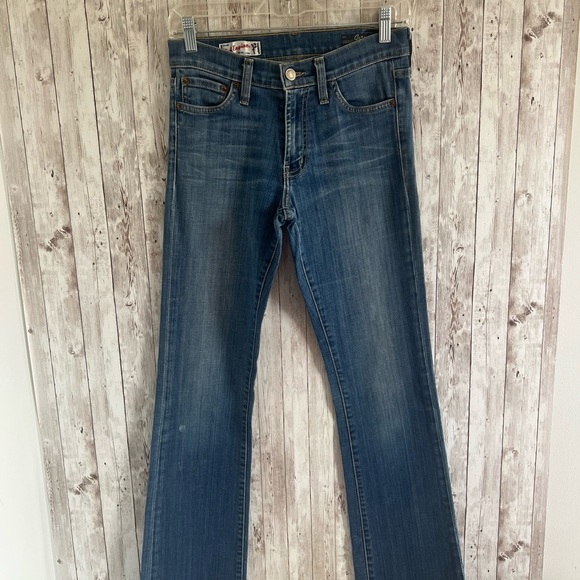 Red Engine Mid-rise Boot Cut Jeans 27 - Picture 1 of 7